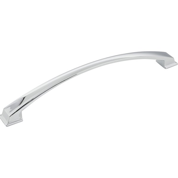 Jeffrey Alexander 224 mm Center-to-Center Polished Chrome Arched Roman Cabinet Pull 944-224PC